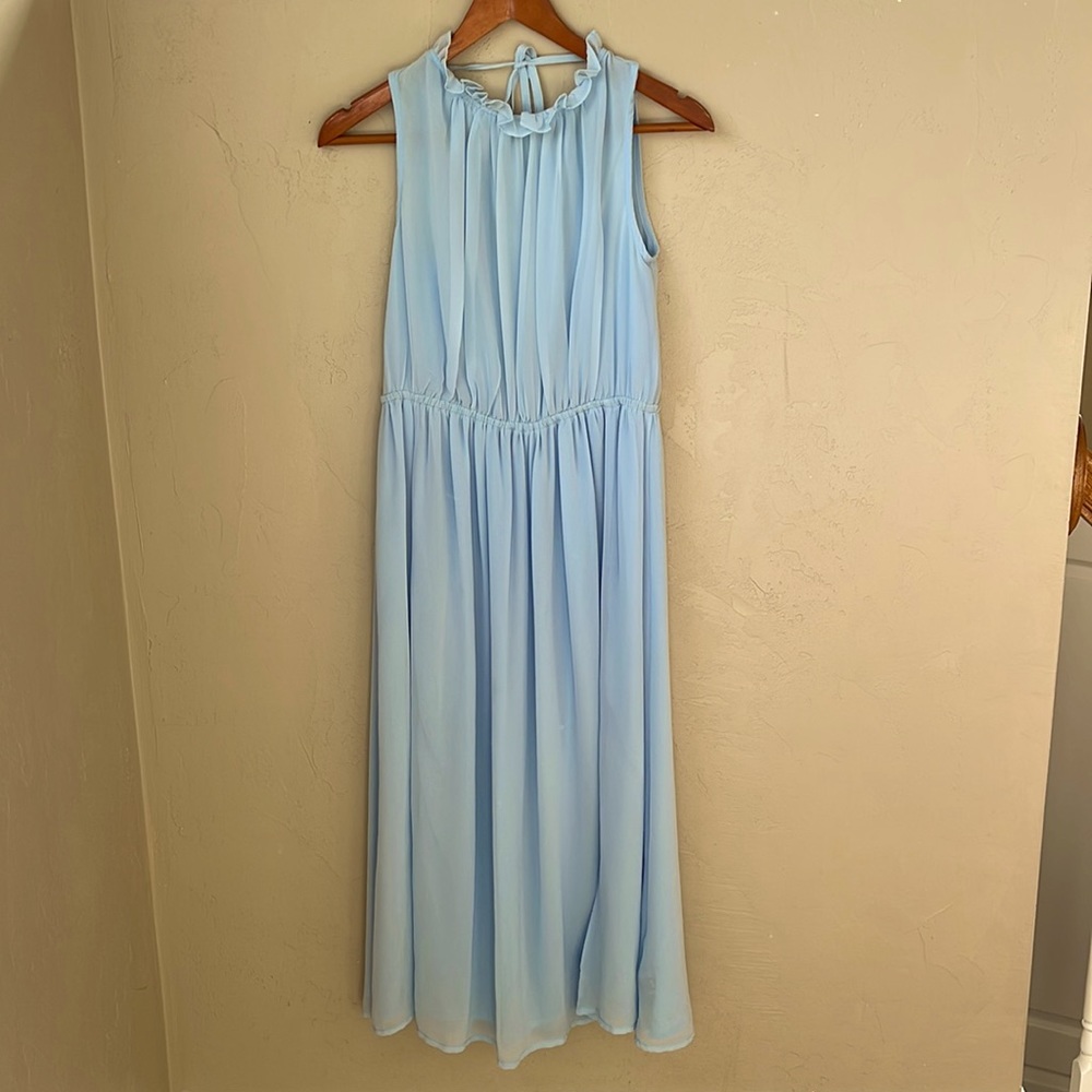 Girl women dress blue xs